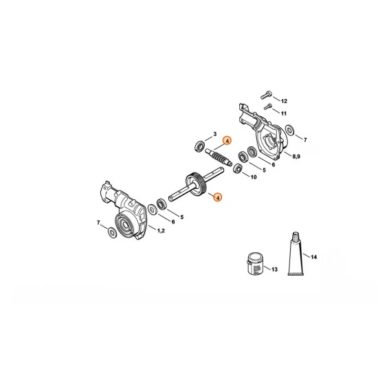 STIHL  Ślimak 4601 640 7100